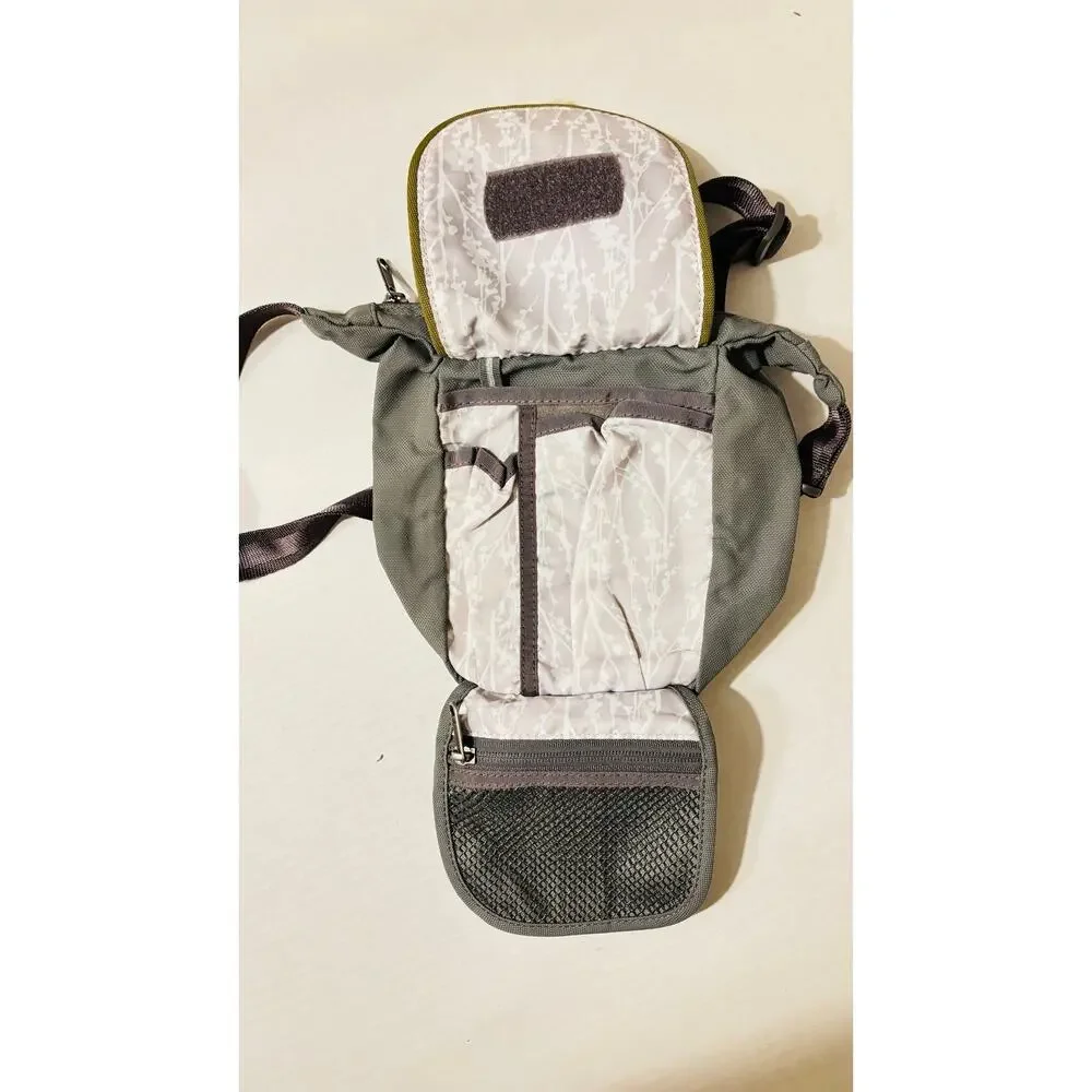 Overland Equipment Outdoor Auburn grey crossbody hiking travel pouch bag purse